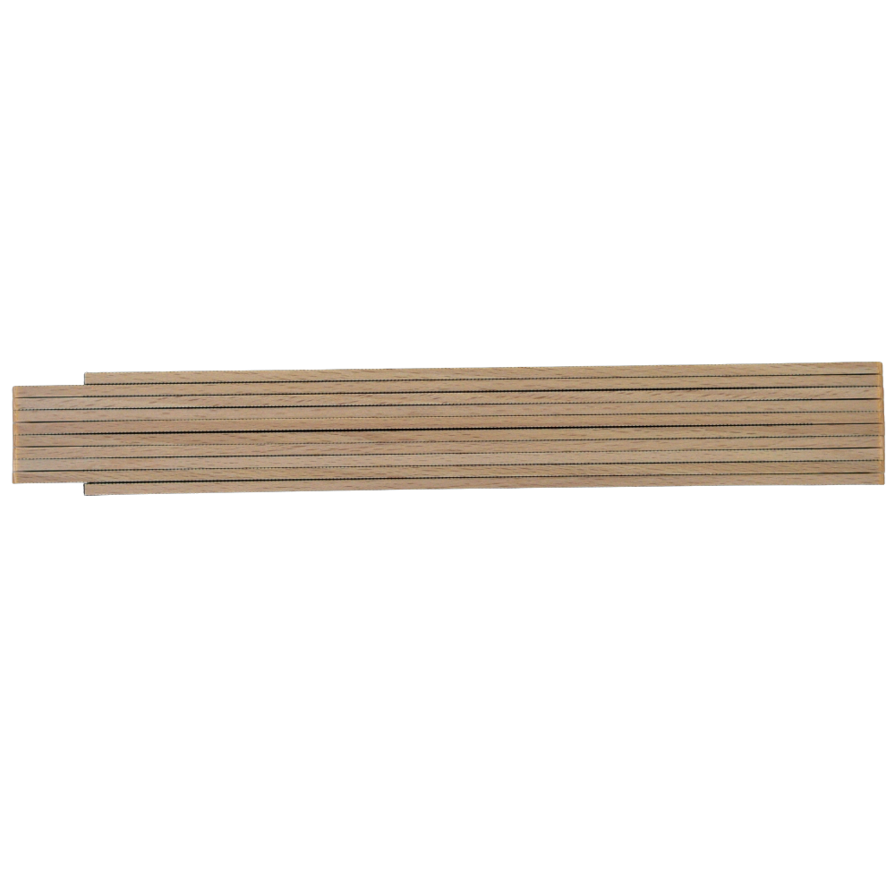 STABILA Holz-Gliedermaßstab 407N - 2 Meter - natur-406
