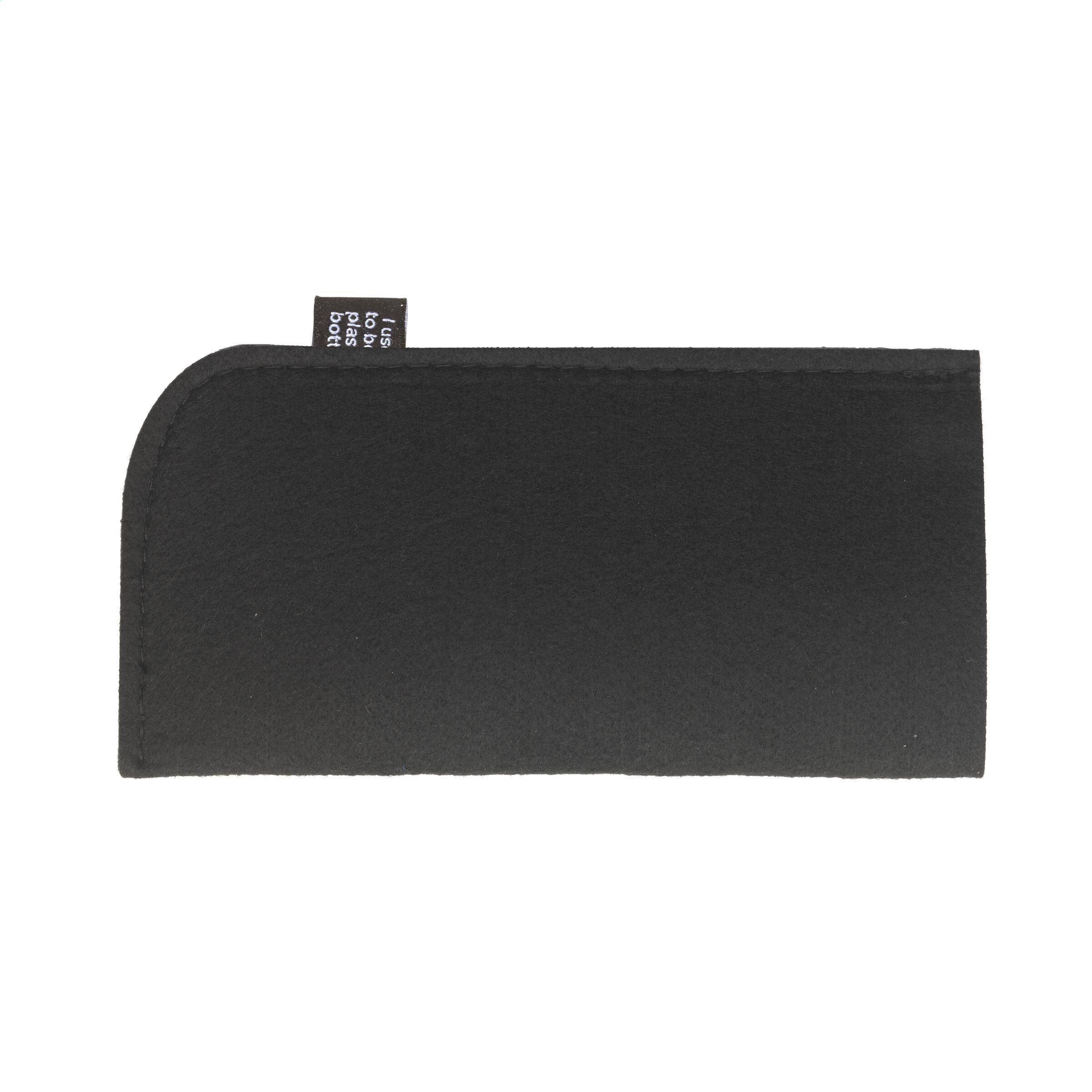 Feltro GRS RPET Pouch Brillen-Etui - schwarz-555