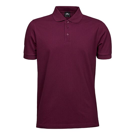 Men´s Luxury Stretch Polo - wine-258