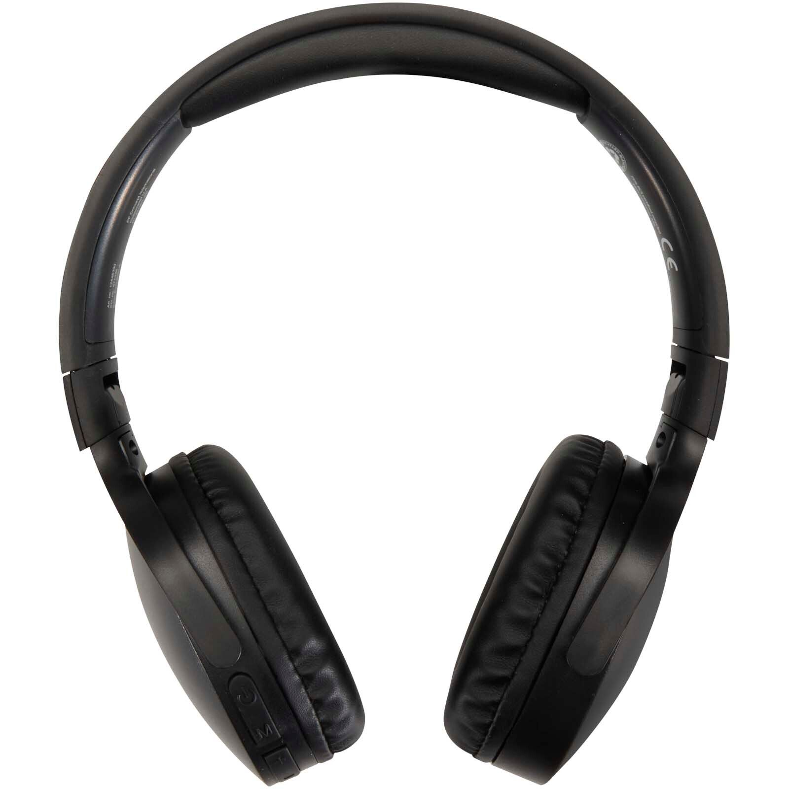 Ancha Over-Ear Wireless Bluetooth Headset aus recyceltem Kunststoff - schwarz-589