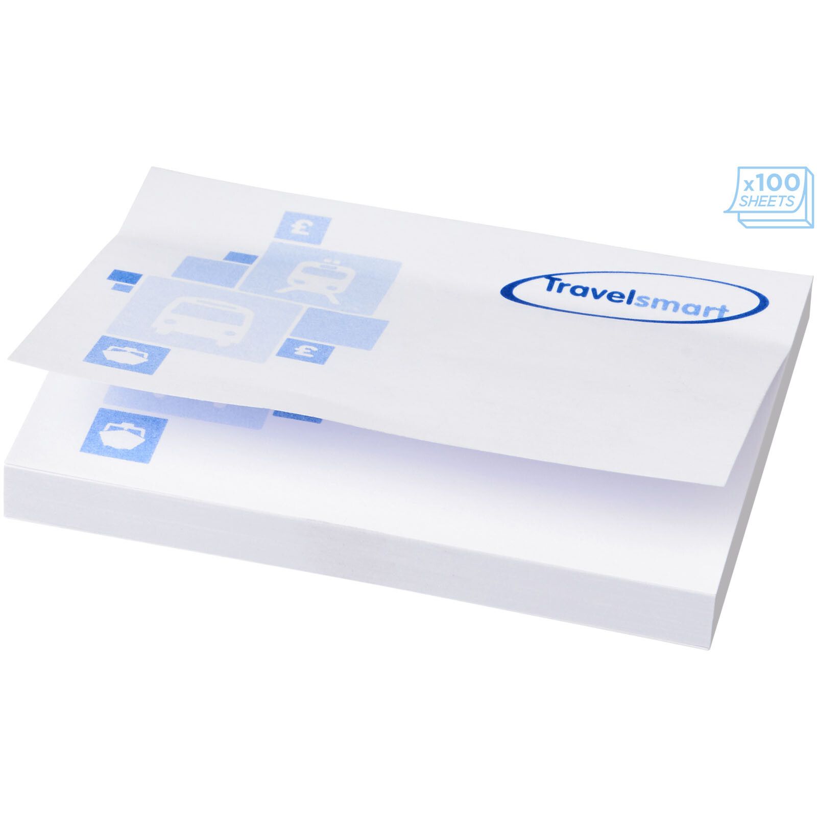 Sticky-Mate Haftnotizen 100 x 75 mm - weiss-38