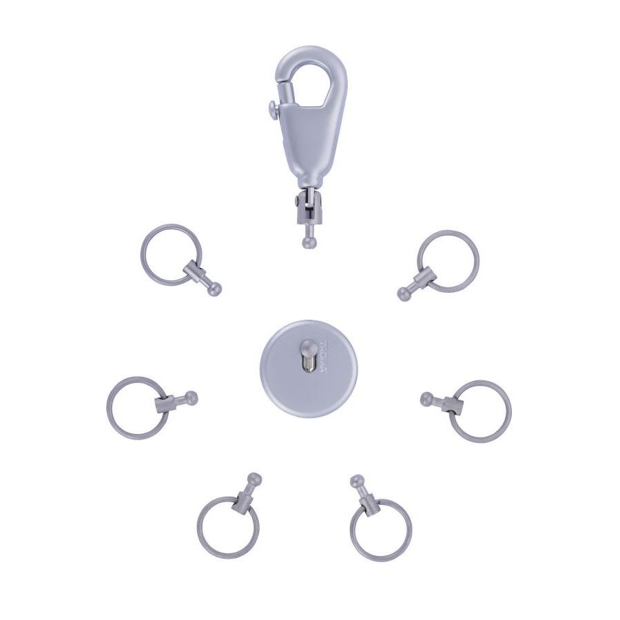 Troika Schlüsselanhänger PATENT - silber-21