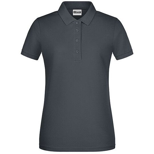 Ladies´ Basic Polo - graphite solid-203