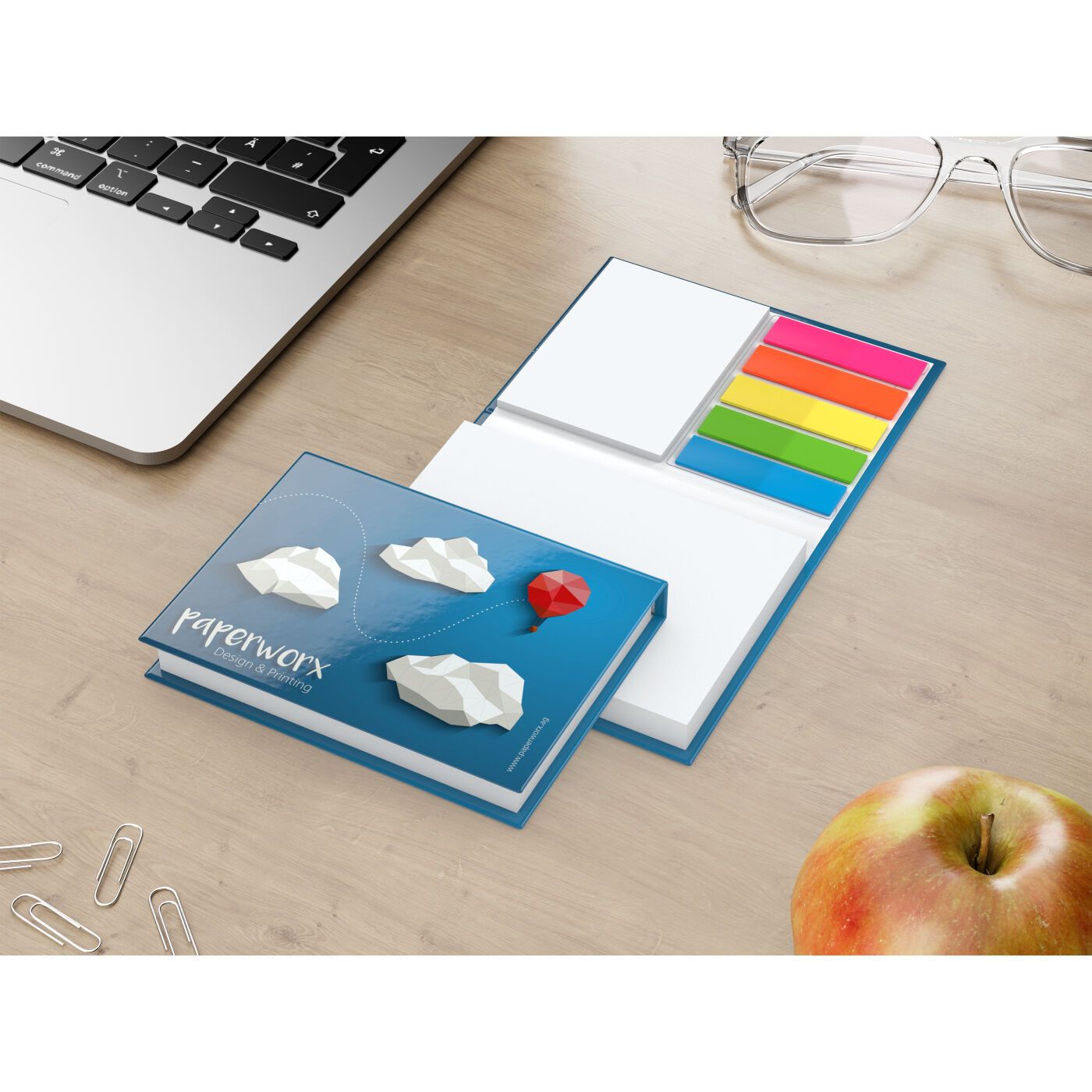 Haftnotiz-Set Paris, White, matt-593