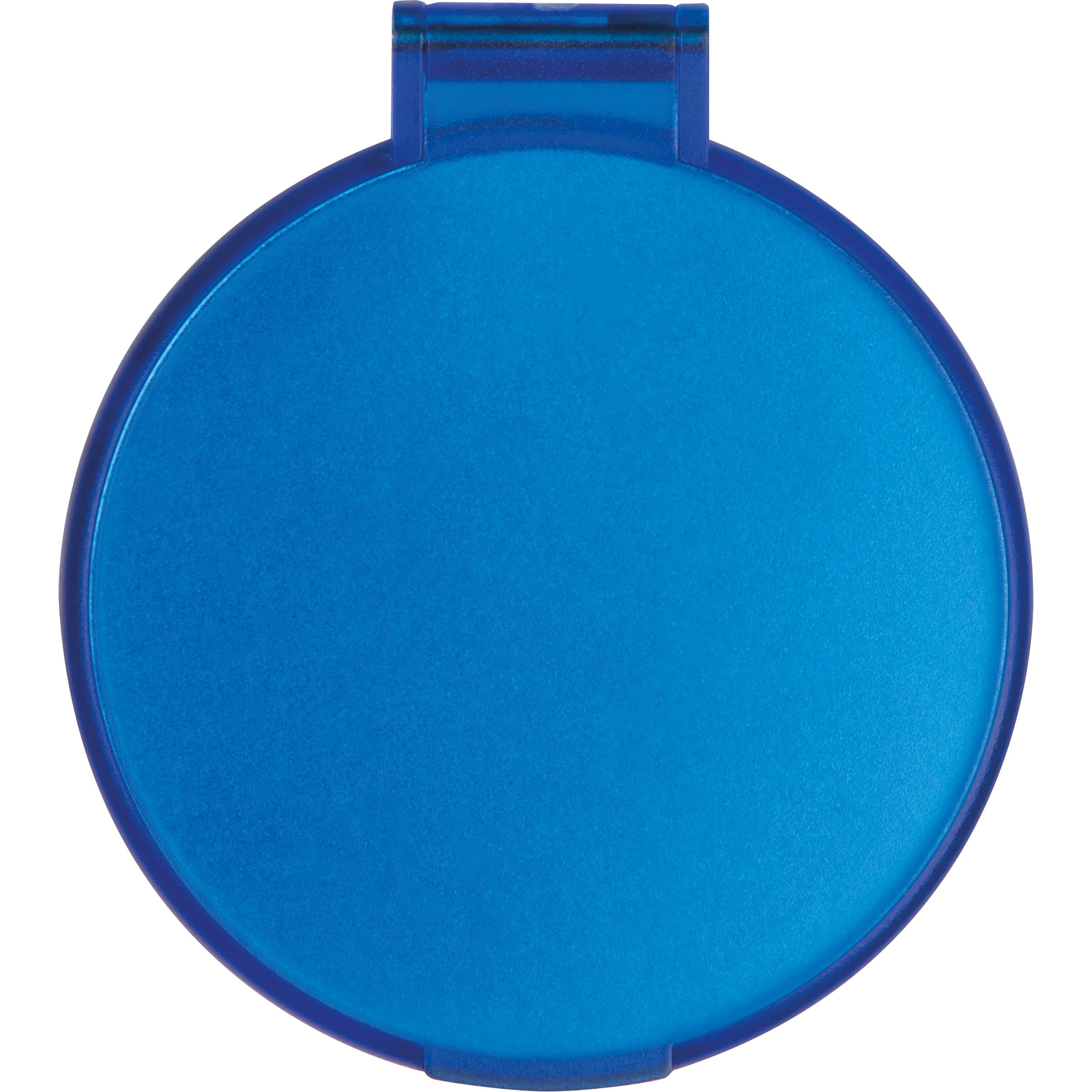 Schminkspiegel gefrostet - blau-336