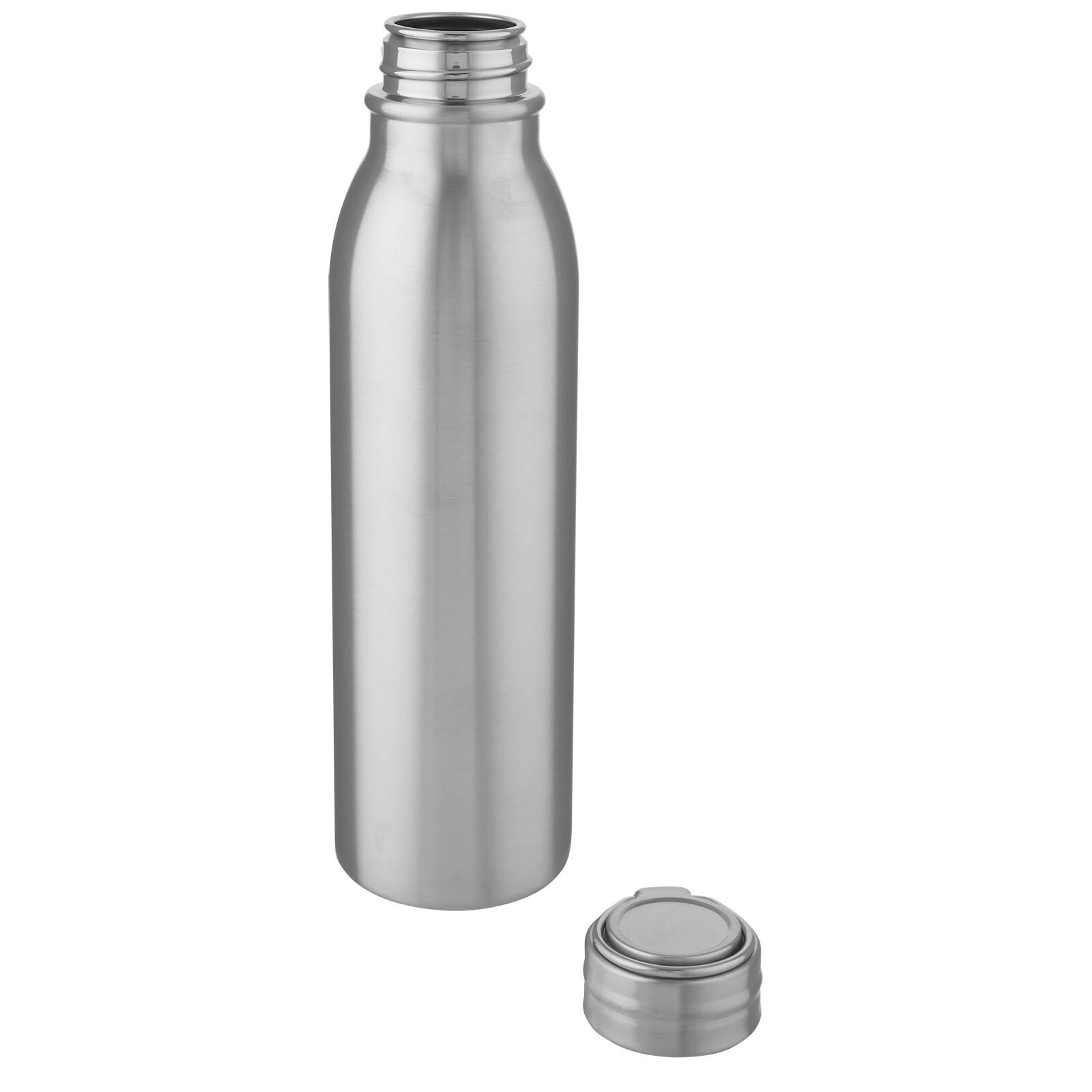 Harper 720 ml RCS-zertifizierte Sportflasche aus Edelstahl mit Metallschlaufe - silber-192