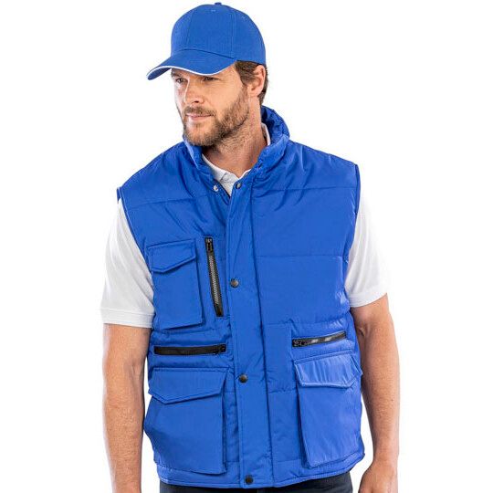 Lance Ripstop Bodywarmer - bottle green-494