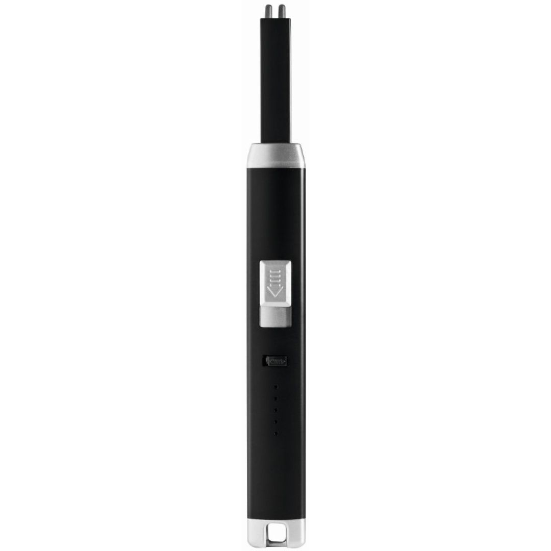 Metmaxx® BBQ Feuerzeug "FutureTechFire" - schwarz - silber-534