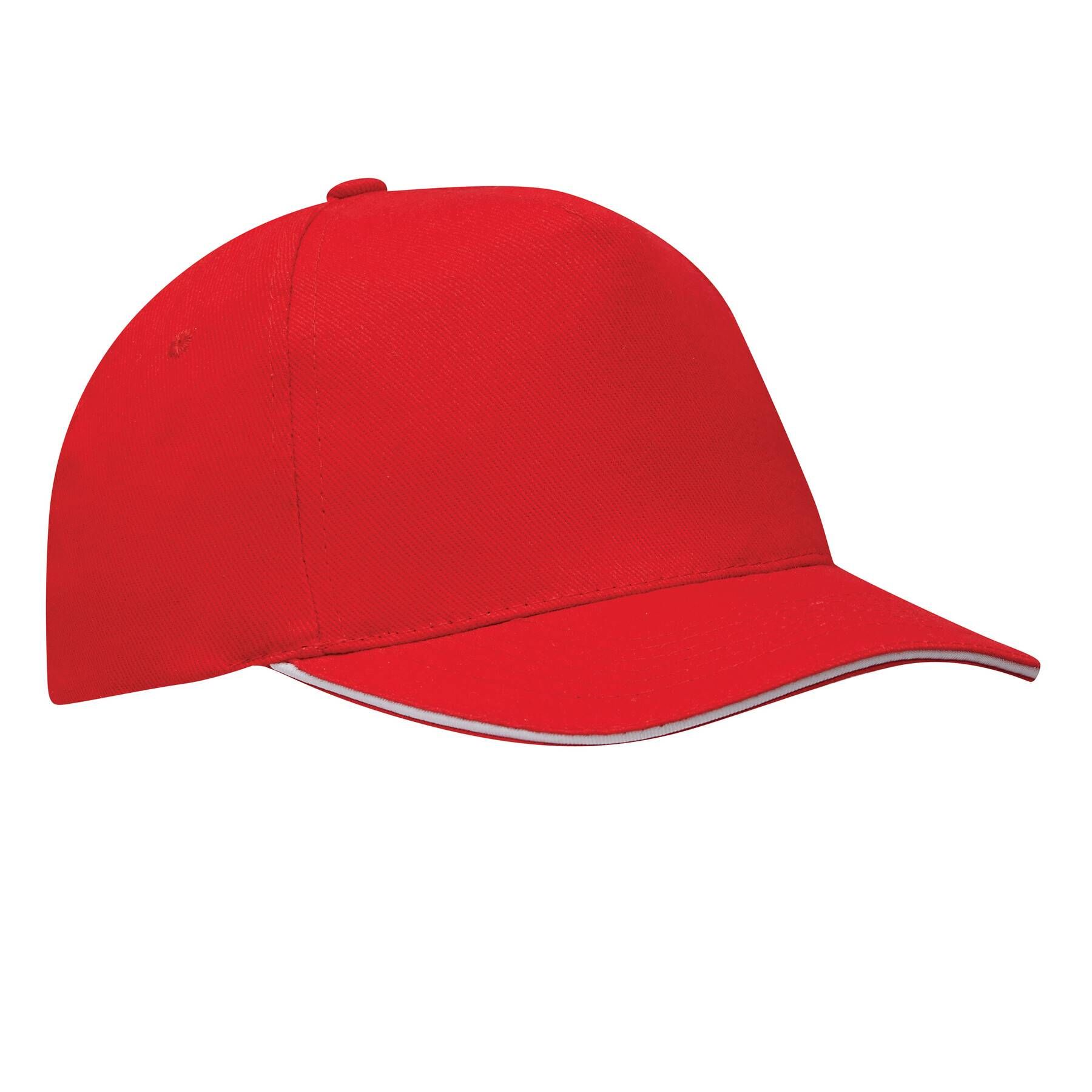 5-Panel-Sandwich-Cap WALK - rot-514
