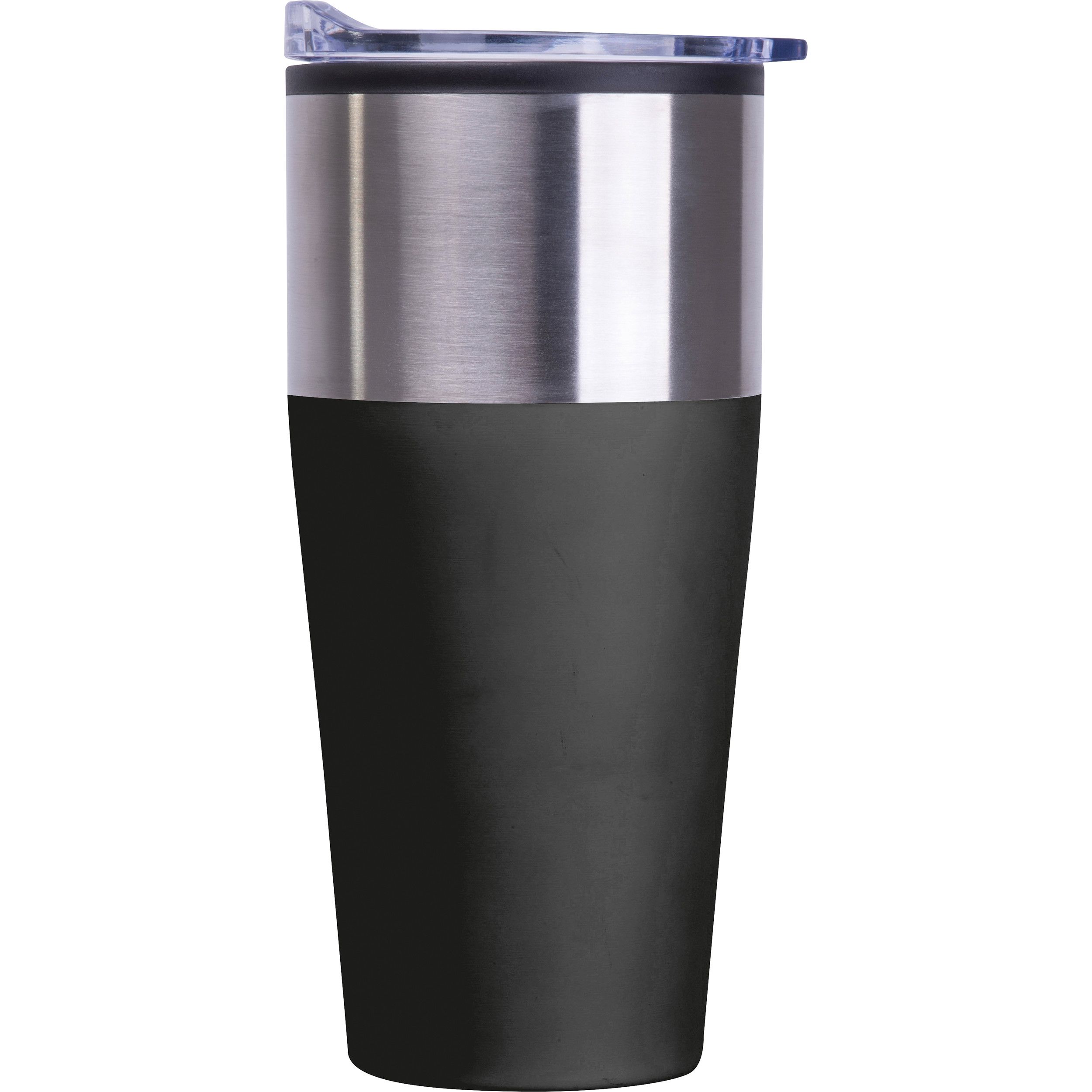 Doppelwandiger Trinkecher, 600ml JORDAN - schwarz-265