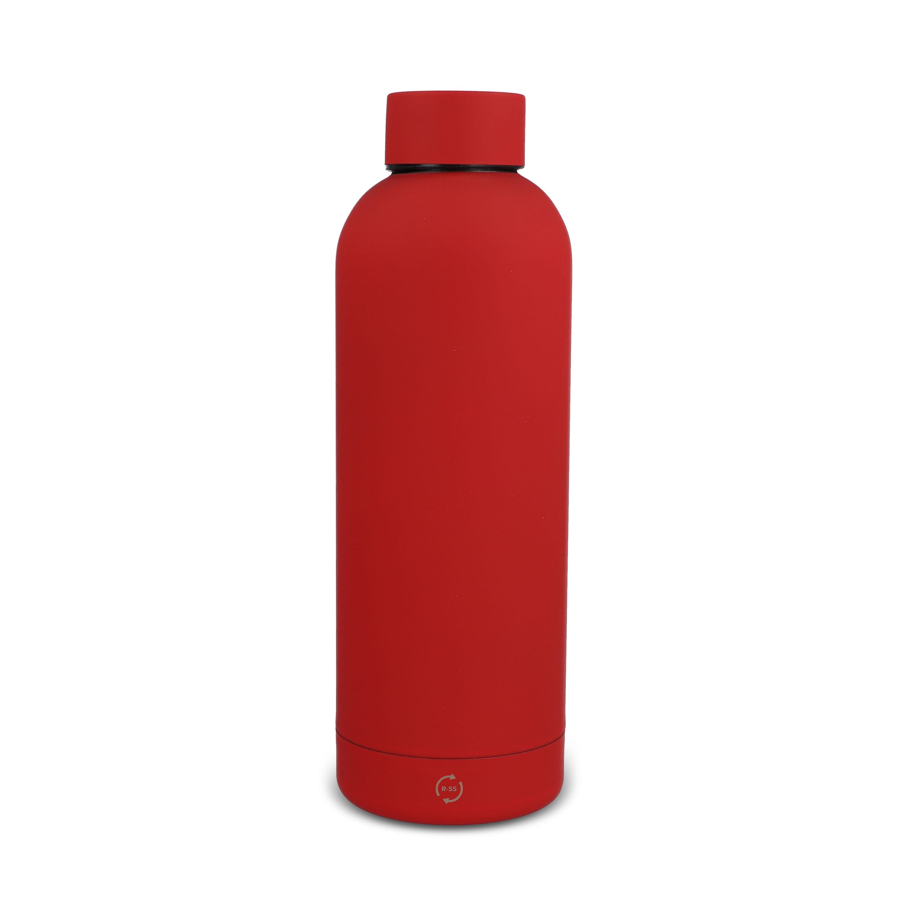 Isolierflasche Alchemie Soft Touch 500ml - rot-189