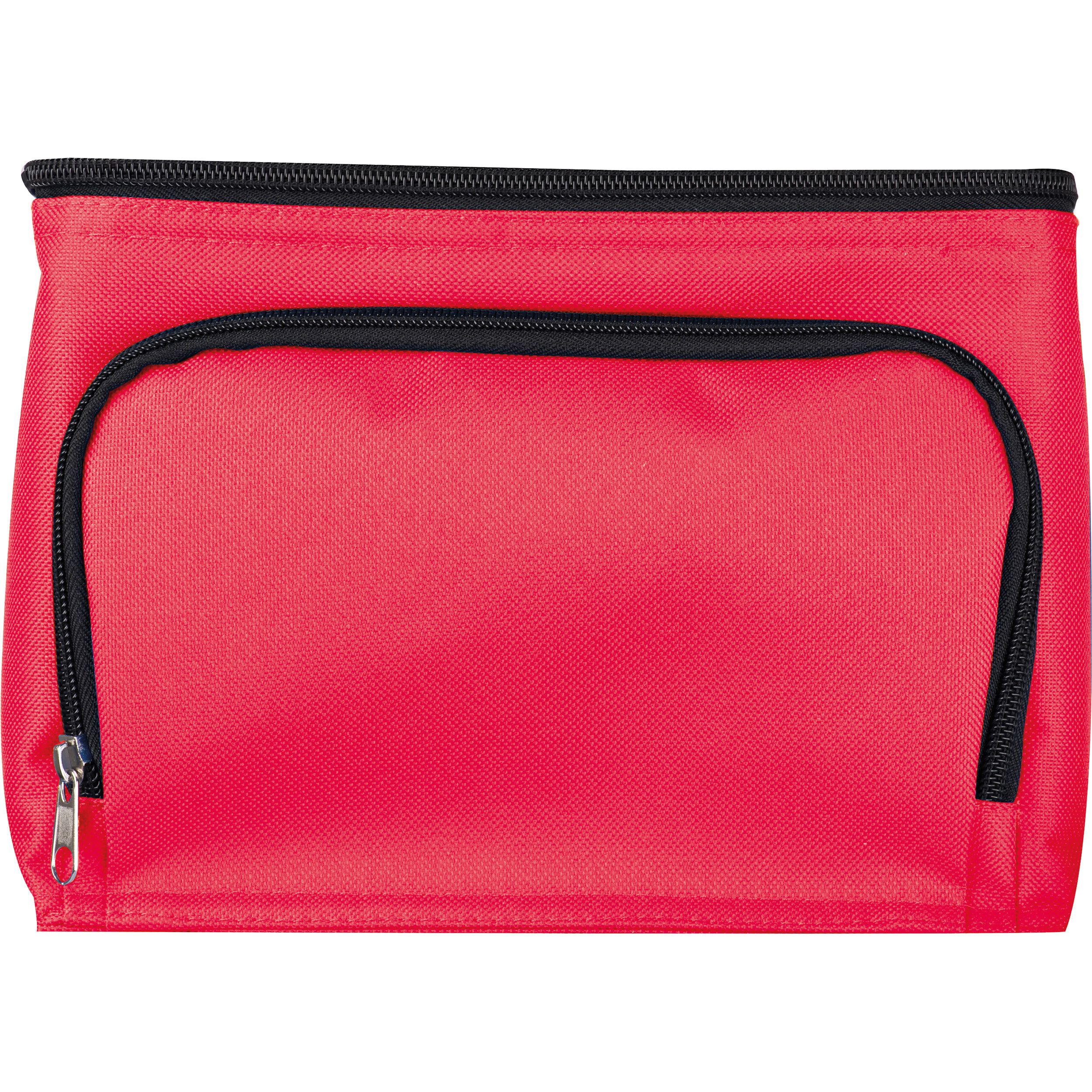 Kühltasche aus Polyester - rot-58