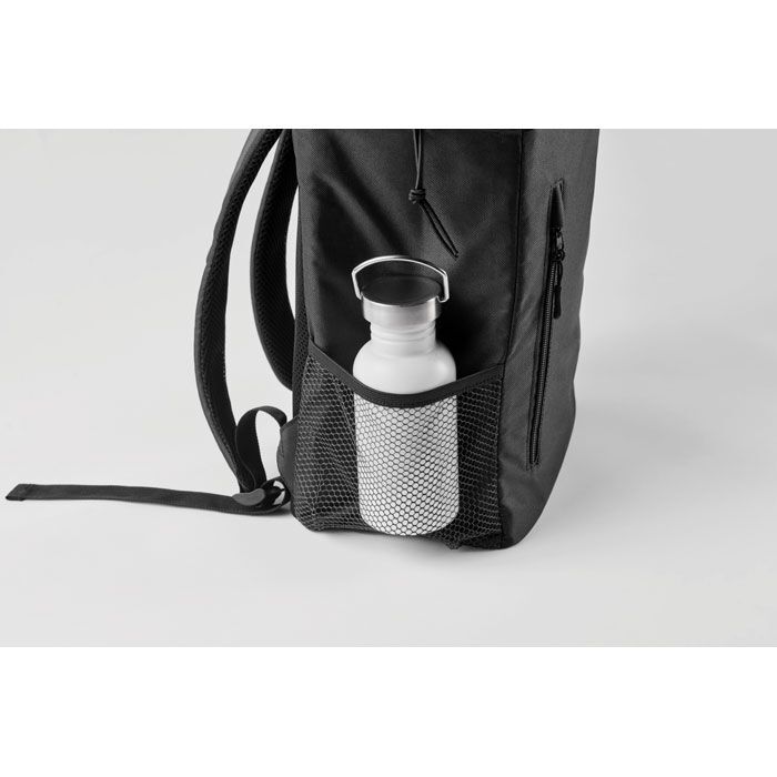 Kühlrucksack 600D RPET MAFRIO - schwarz-165