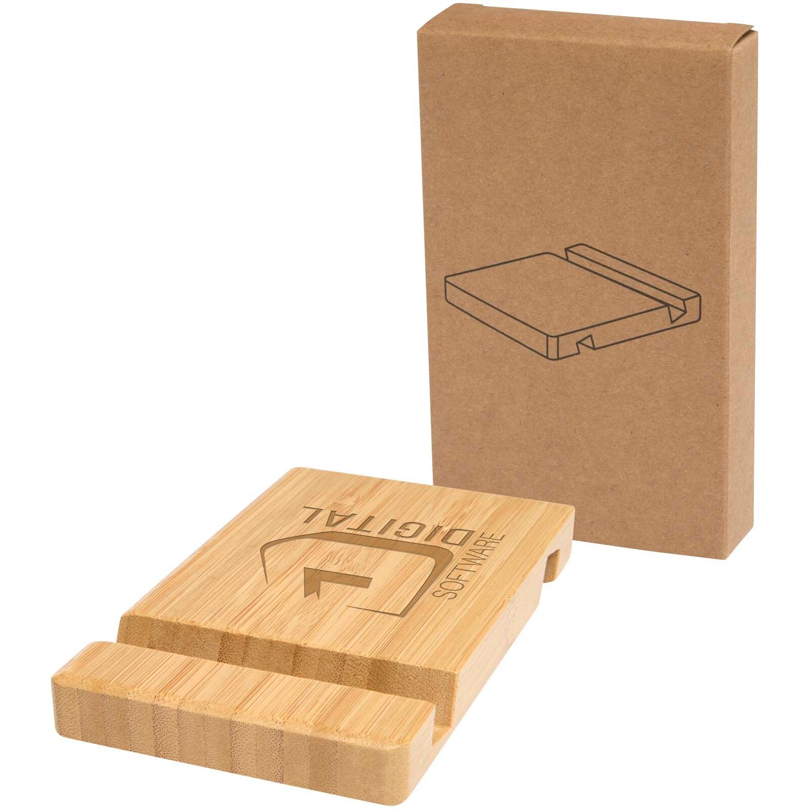 Bubup Bambus 2-winklige Tablet- und Smartphonehalterung - holz-296