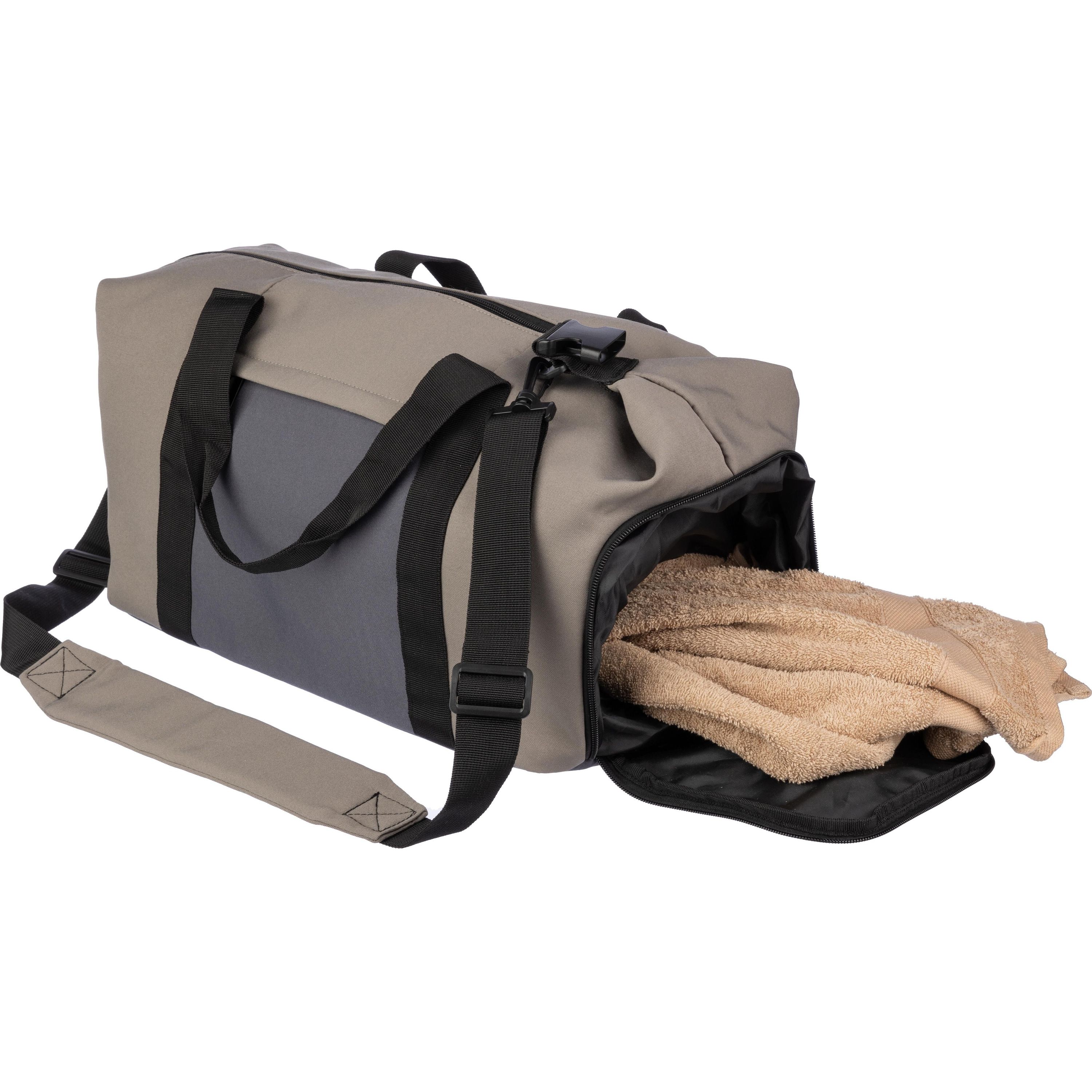 Polyester (600D) Reisetasche Ines  - taupe-140
