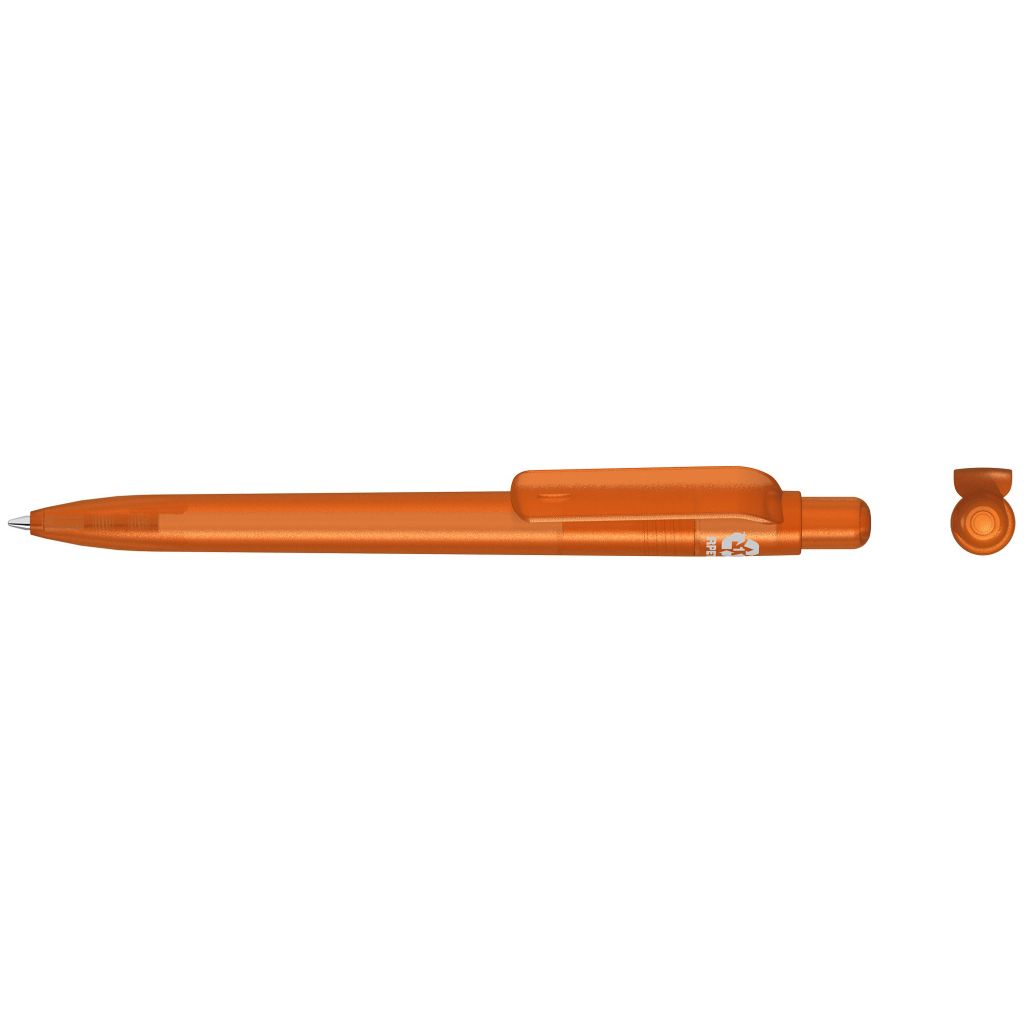Recycled Pet Pen Future Frozen Druckkugelschreiber - orange-186