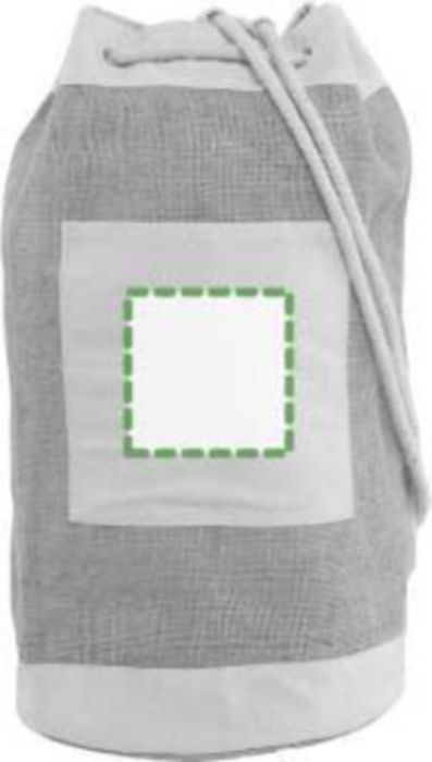 Veredelungsposition Tasche auf der Vorderseite