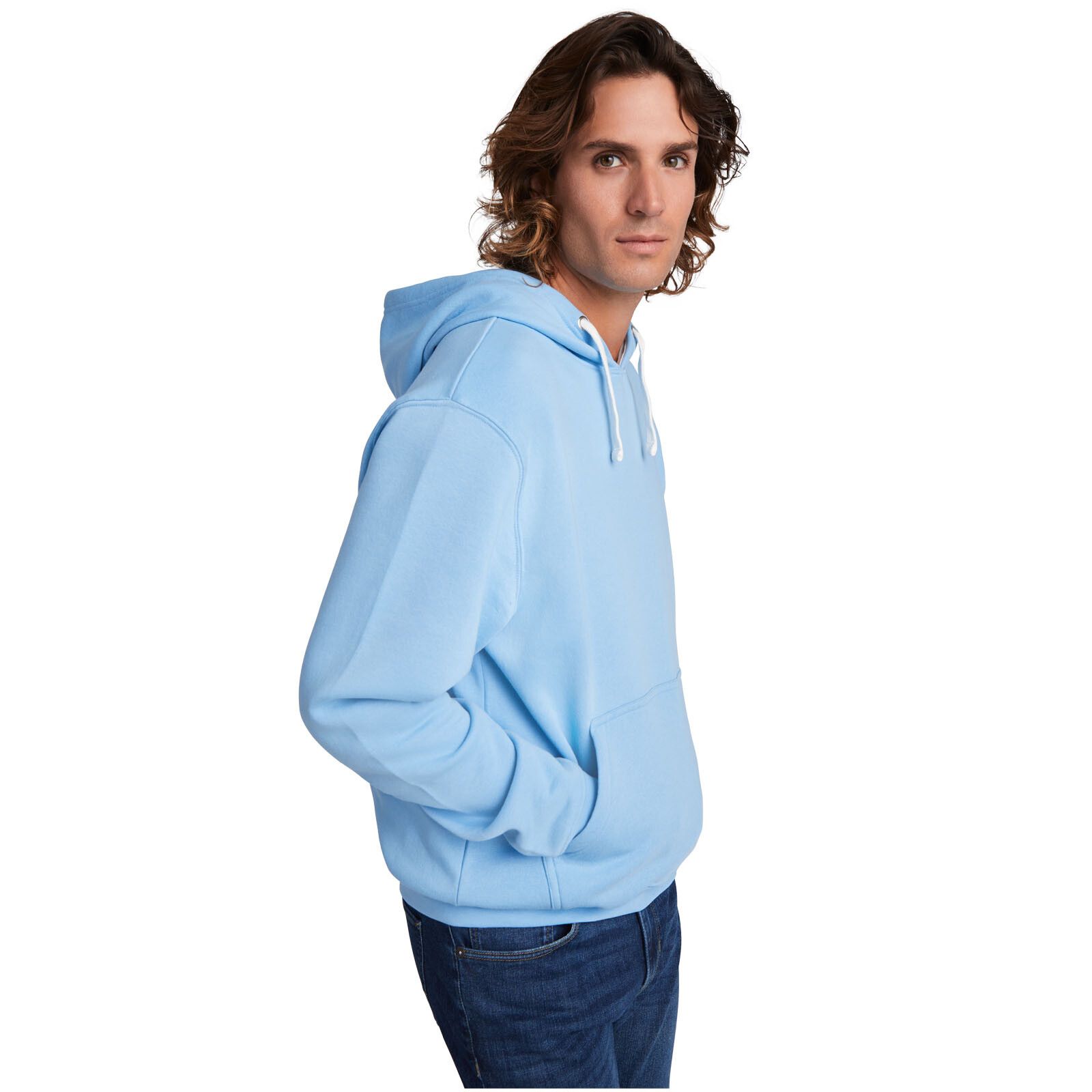 Urban Kapuzenpullover für Herren - schwarz -  marl grau - L-724