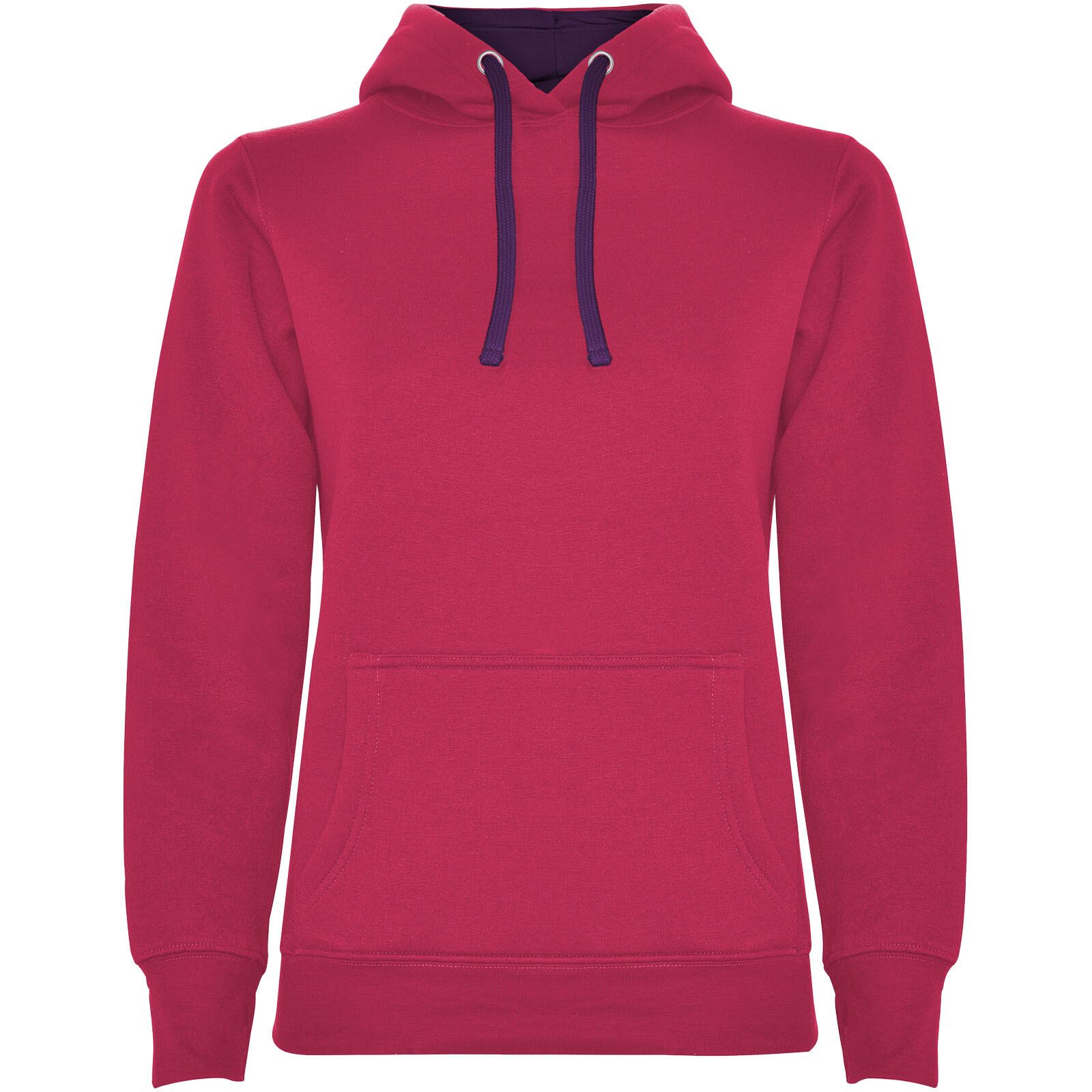 Urban Kapuzenpullover für Damen - rosé -  lila - M-539