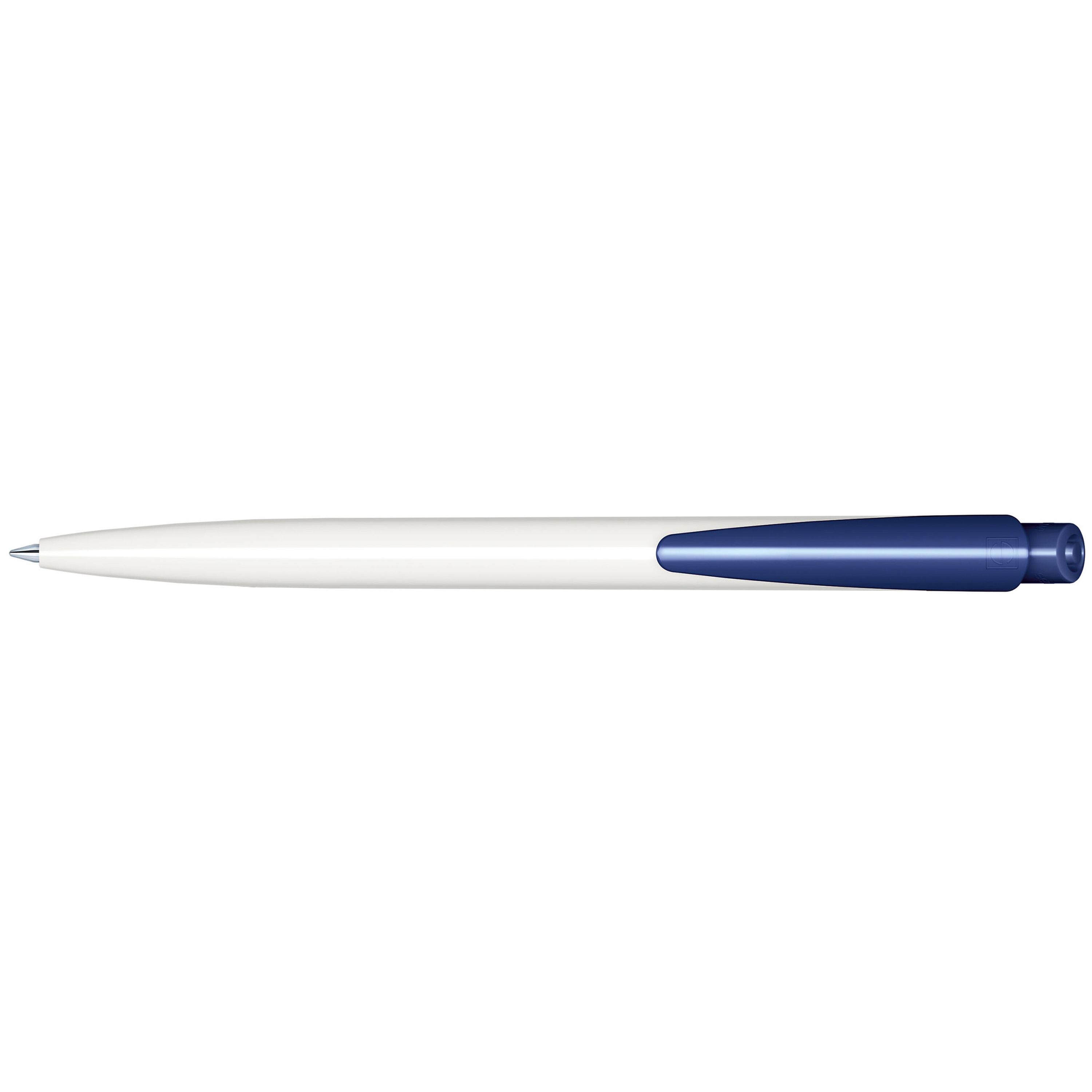 Dart Polished Basic Druckkugelschreiber - weiß - dunkelblau-88