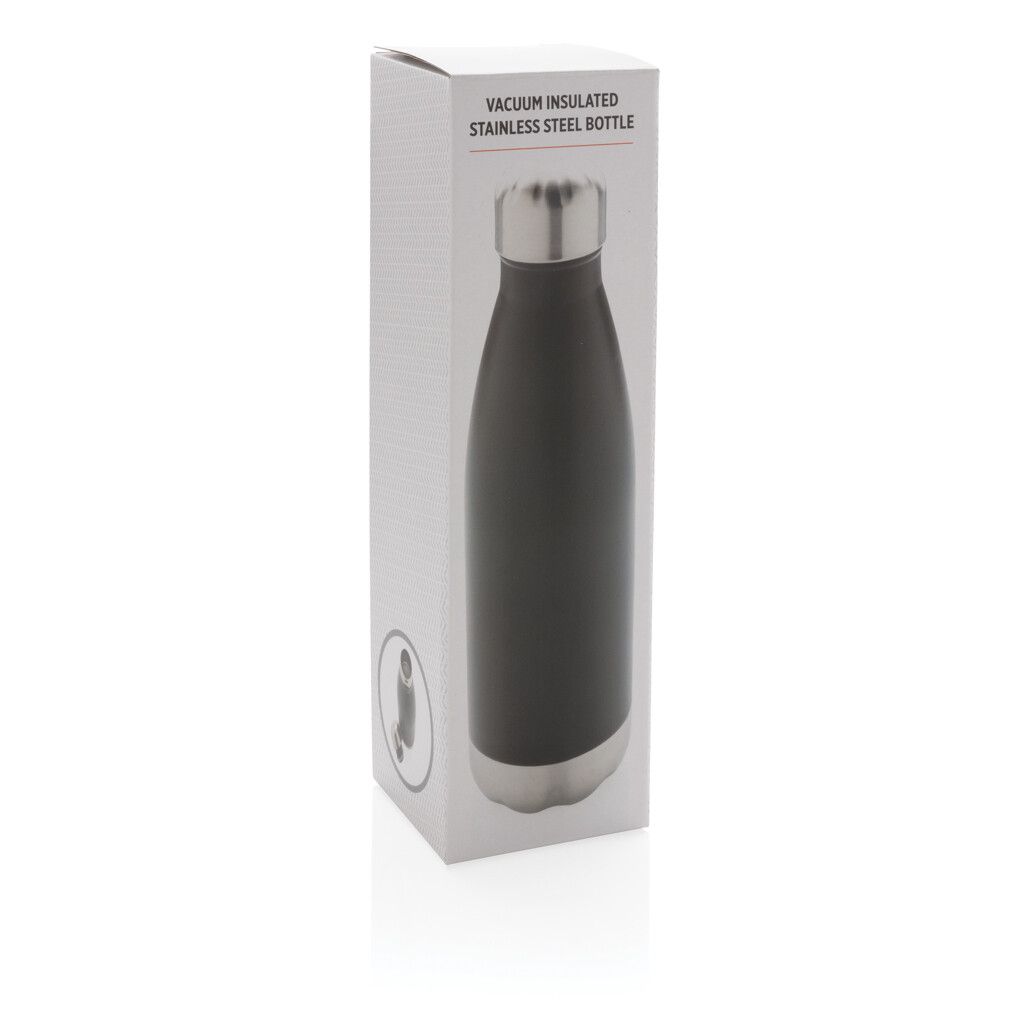 Vakuumisolierte Stainless Steel Flasche - schwarz-421