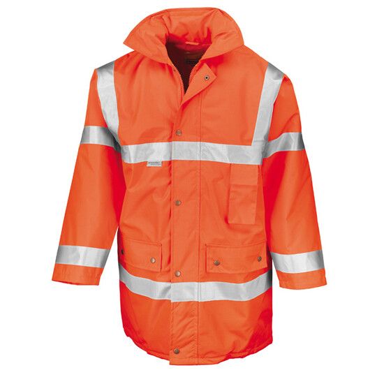 Safety Jacket - fluorescent orange-396