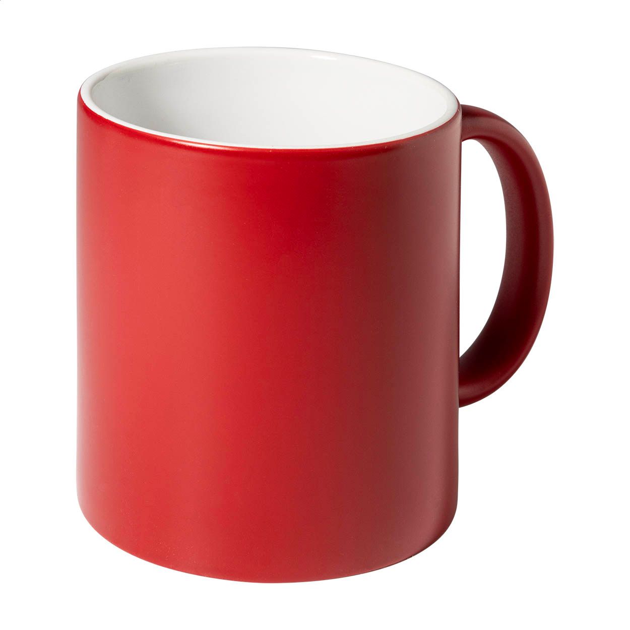 Covory Tasse, 350 ml - rot - weiß-630