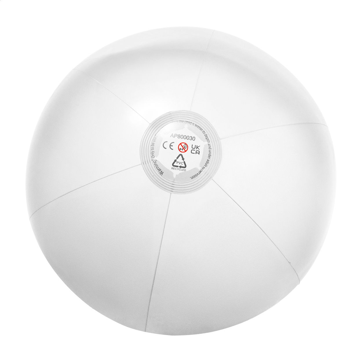 Patong RPVC Strandball (ø40 cm) - weiß-952