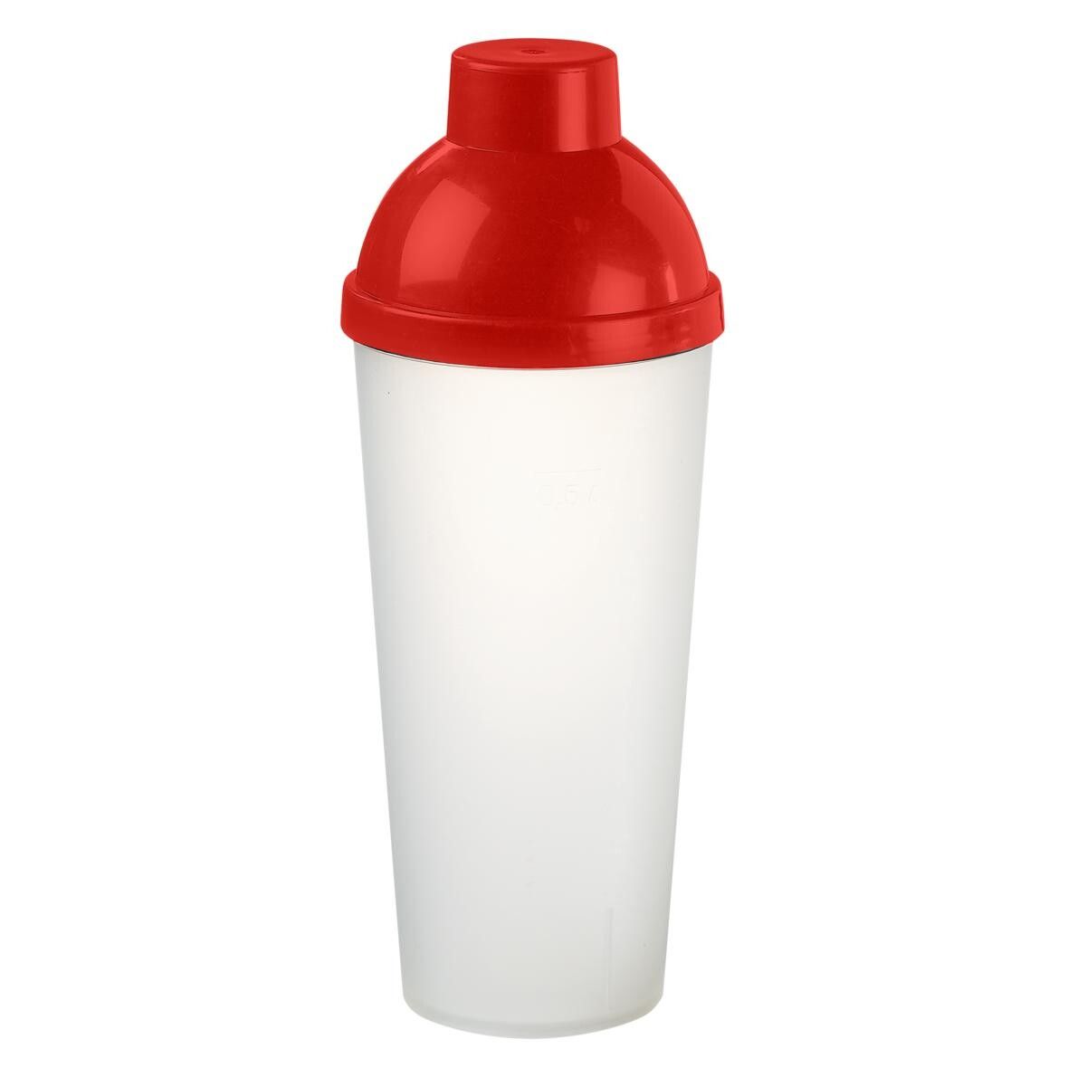 Shaker Lagoon 0,5 l - transparent-milchig - rot-545