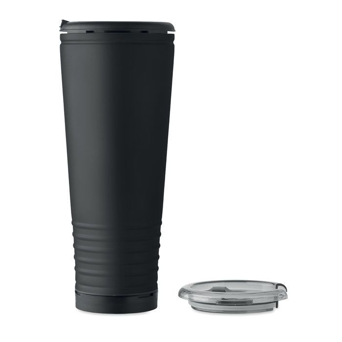 Doppelwandiger Becher 700ml HOWLER CUP - schwarz-568