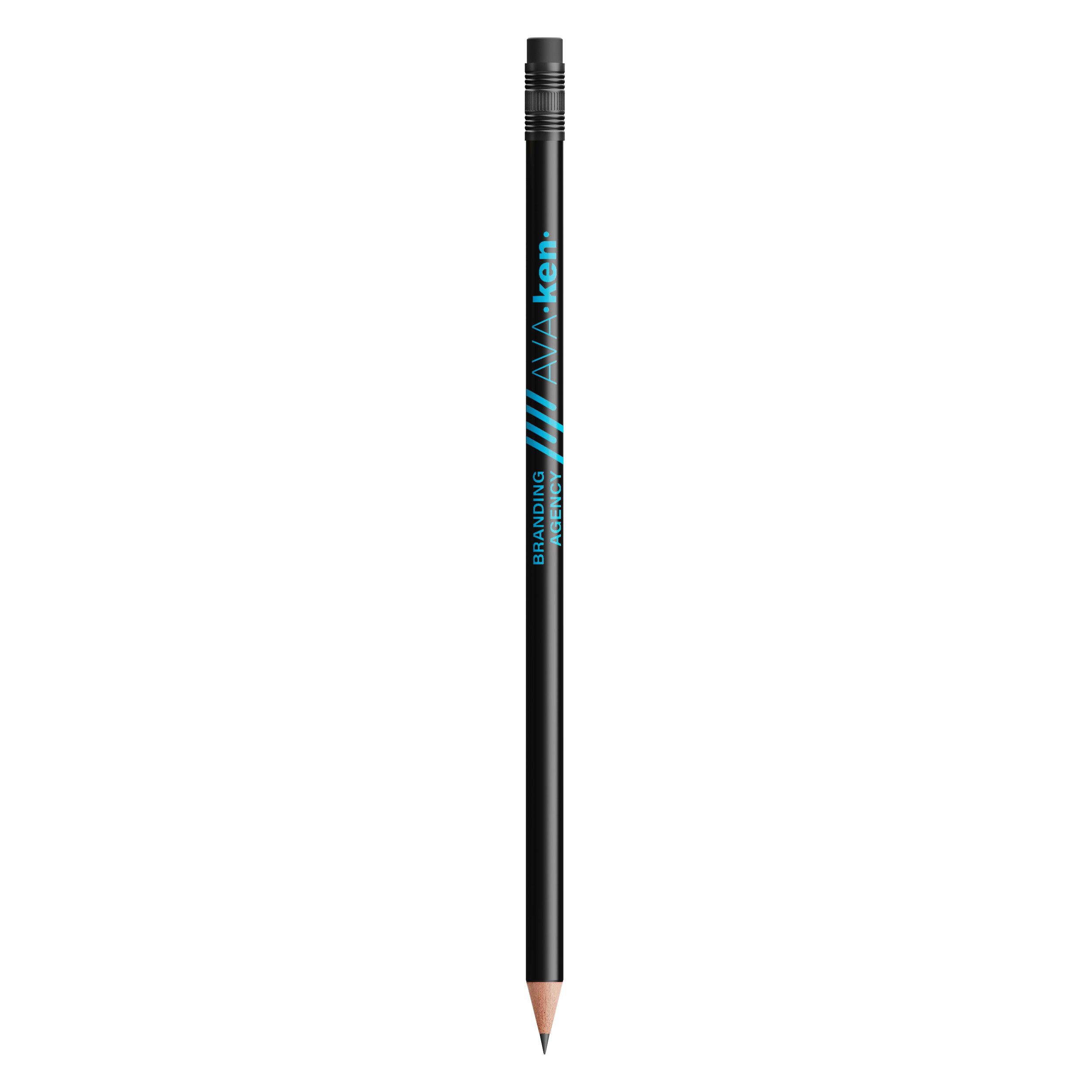BIC® Evolution® Ecolutions® Radiergummi-Bleistift, Mine gespitzt - schwarz-828