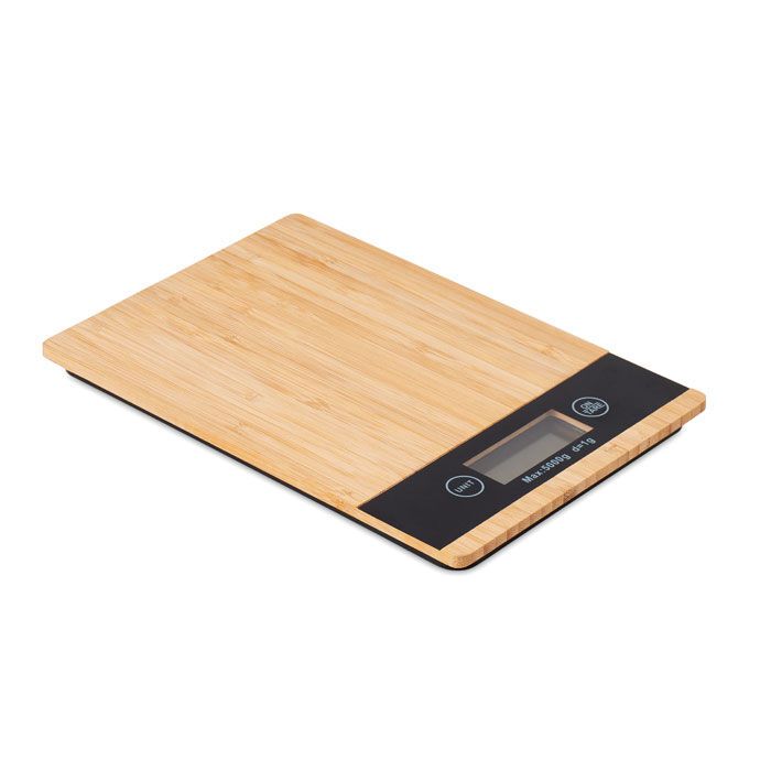 Digitale Küchenwaage Bambus PRECISE - holz-366