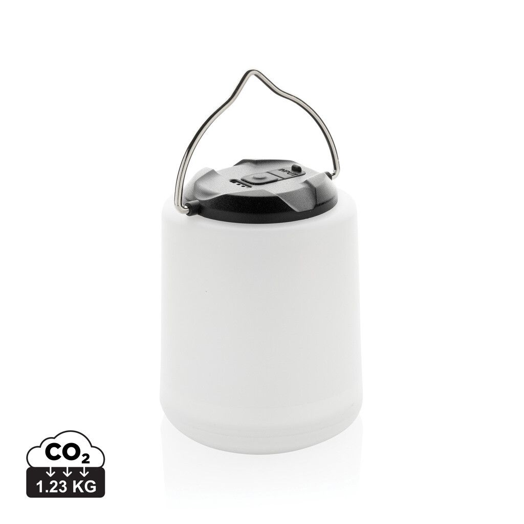 Limio tragbare wiederaufladbare Tischlampe aus RCS rec. ABS - weiß-287