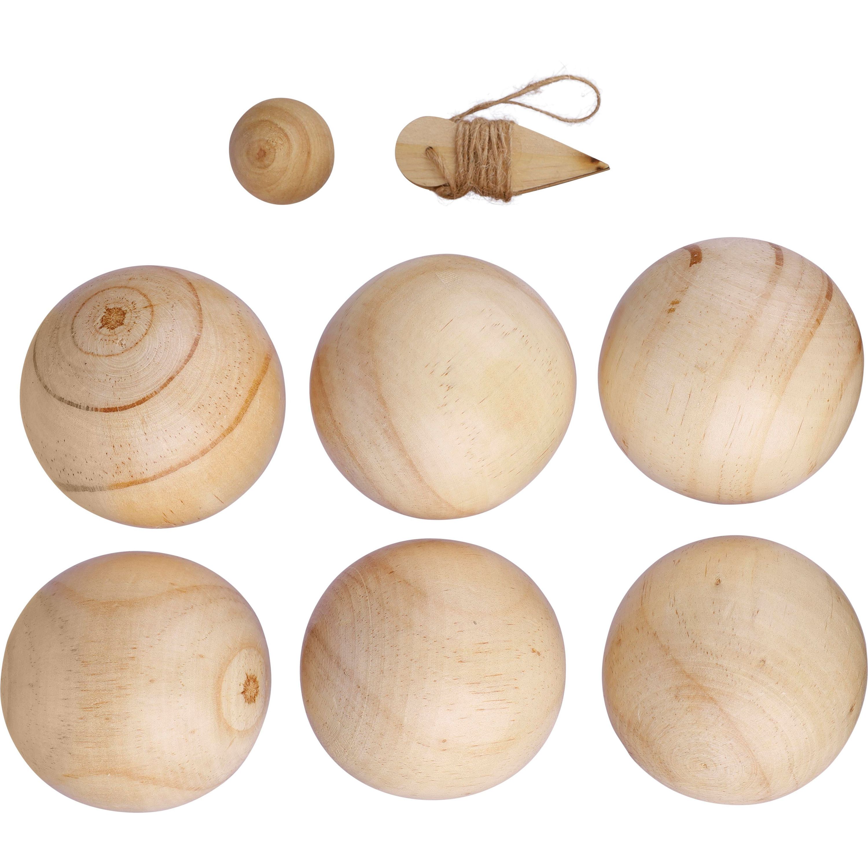 Holzkugelspiel-Set Quillian - braun-666
