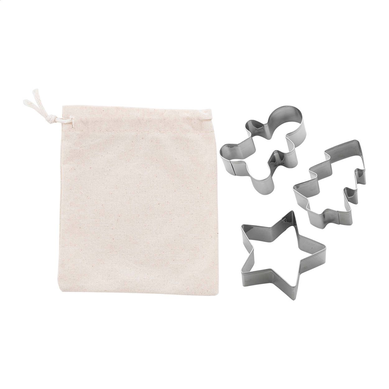 Pepparku Weihnachts-Ausstechformen-Set - silber-478