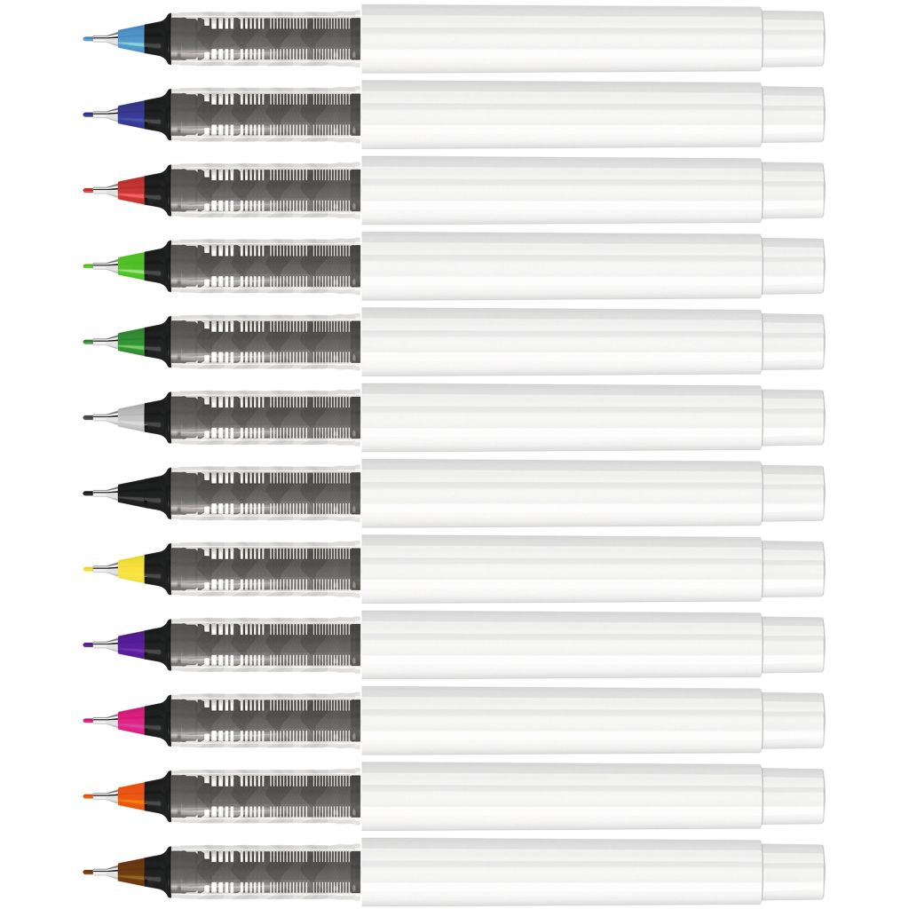 Recycled Pet Pen Pro Fl Fineliner - hellblau-554
