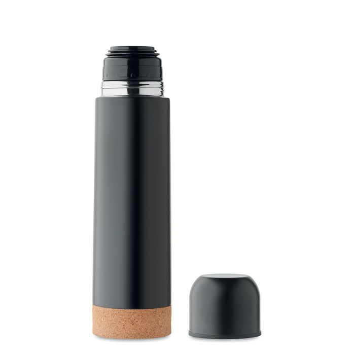 Doppelwandige Flasche 500ml AVENTUR - schwarz-140