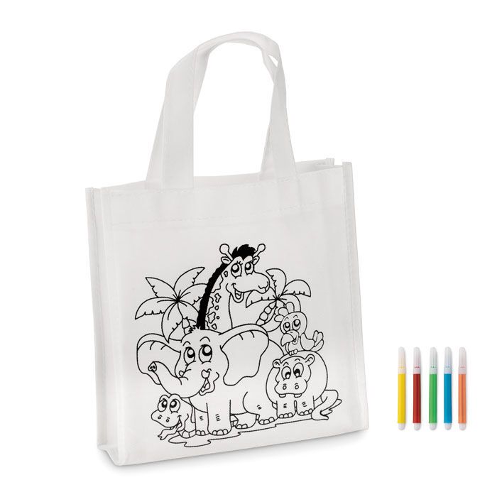 Kinder Shopping Tasche SHOOPIE - weiß-105