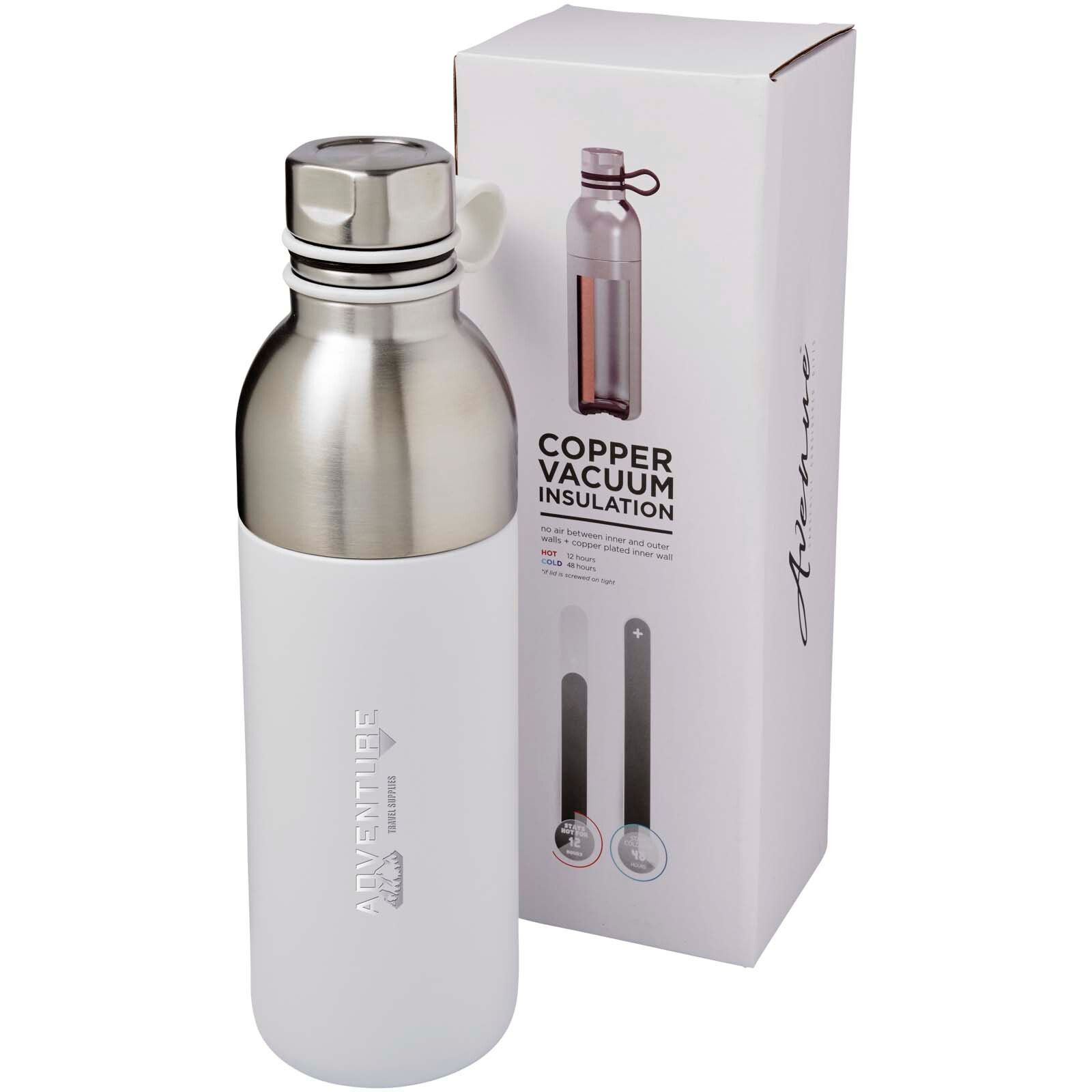 Koln 590 ml Kupfer-Vakuum Isolierflasche - weiss-183
