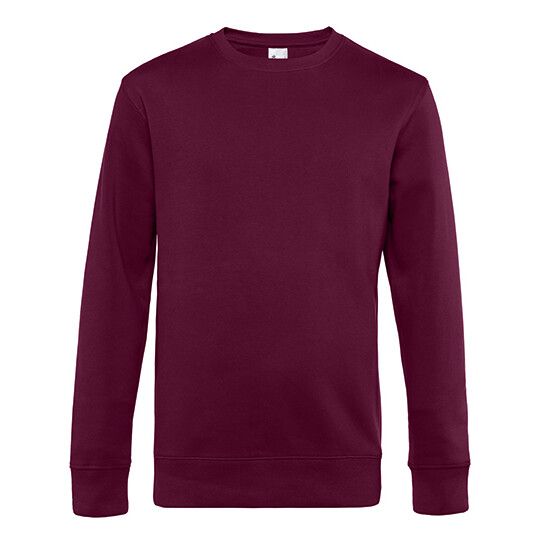 KING Crew Neck Sweat_° - dark cherry - XL-458