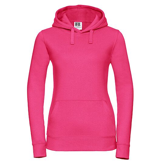 Ladies´ Authentic Hooded Sweat - fuchsia - S-93