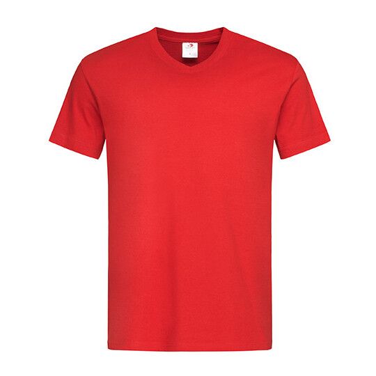 Classic-T V-Neck - scarlet red-56