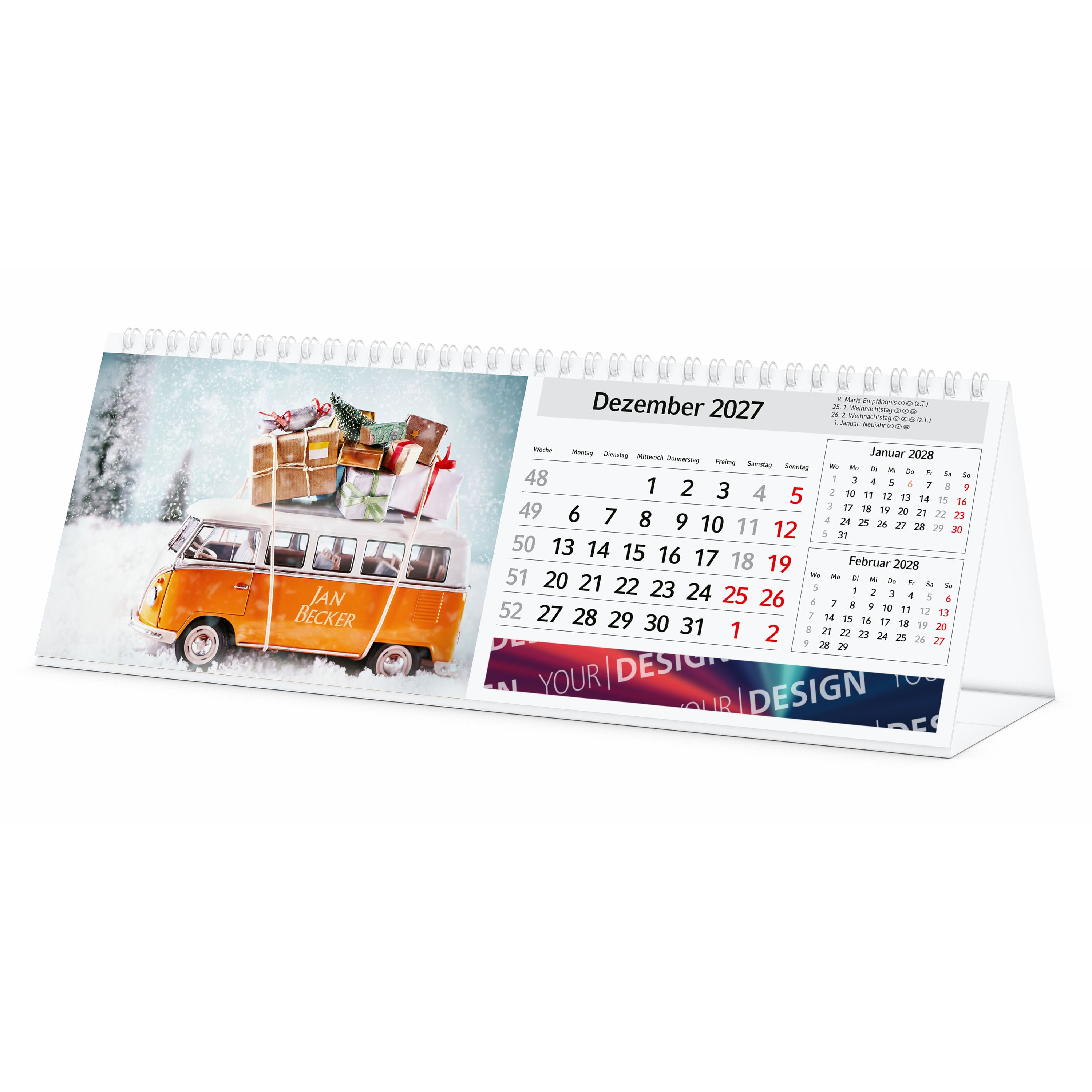 Personalisierter Bildkalender MagicPix Table Quer-588