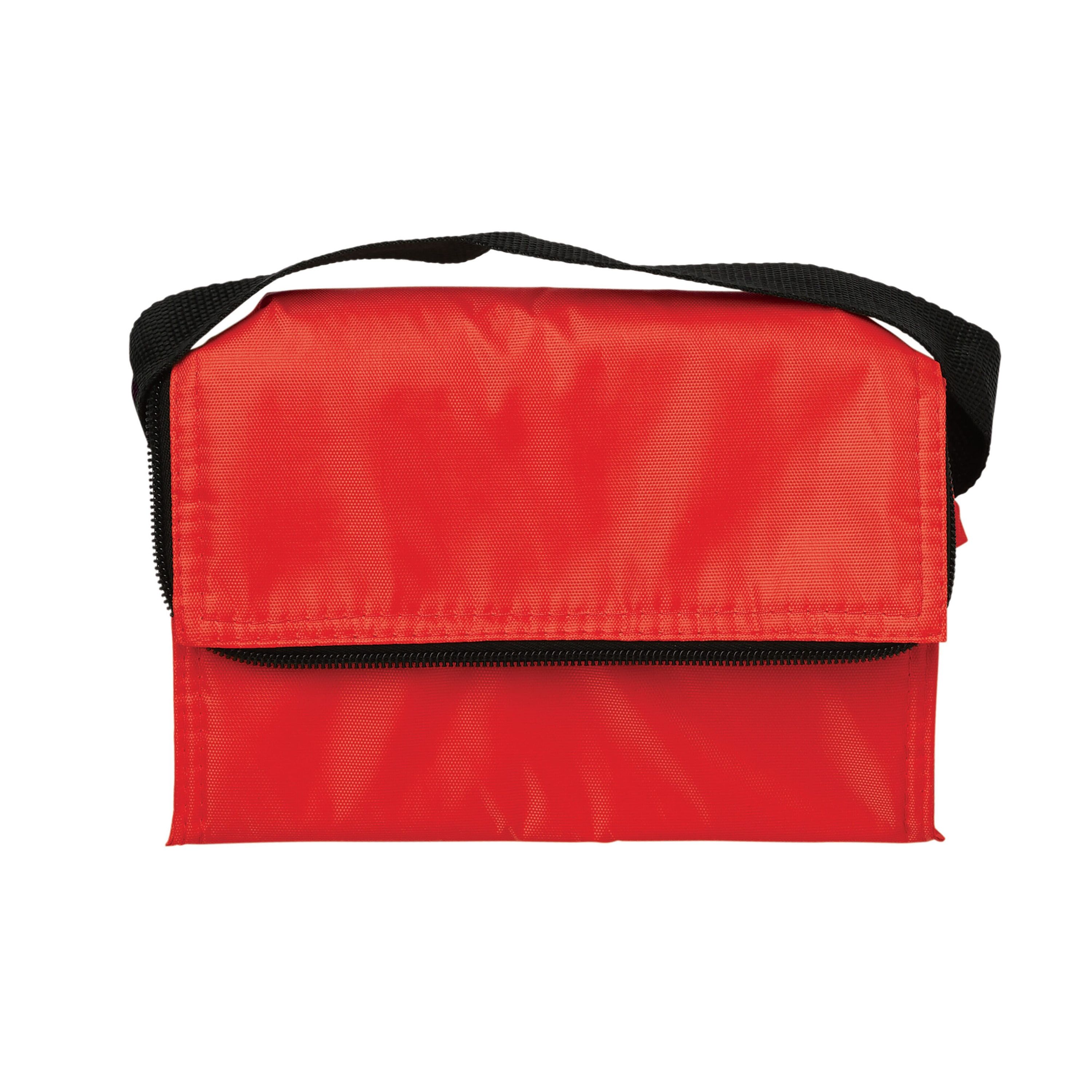 Kühltasche für 6 Dosen 20 x 12.5 x 13 cm - rot-718