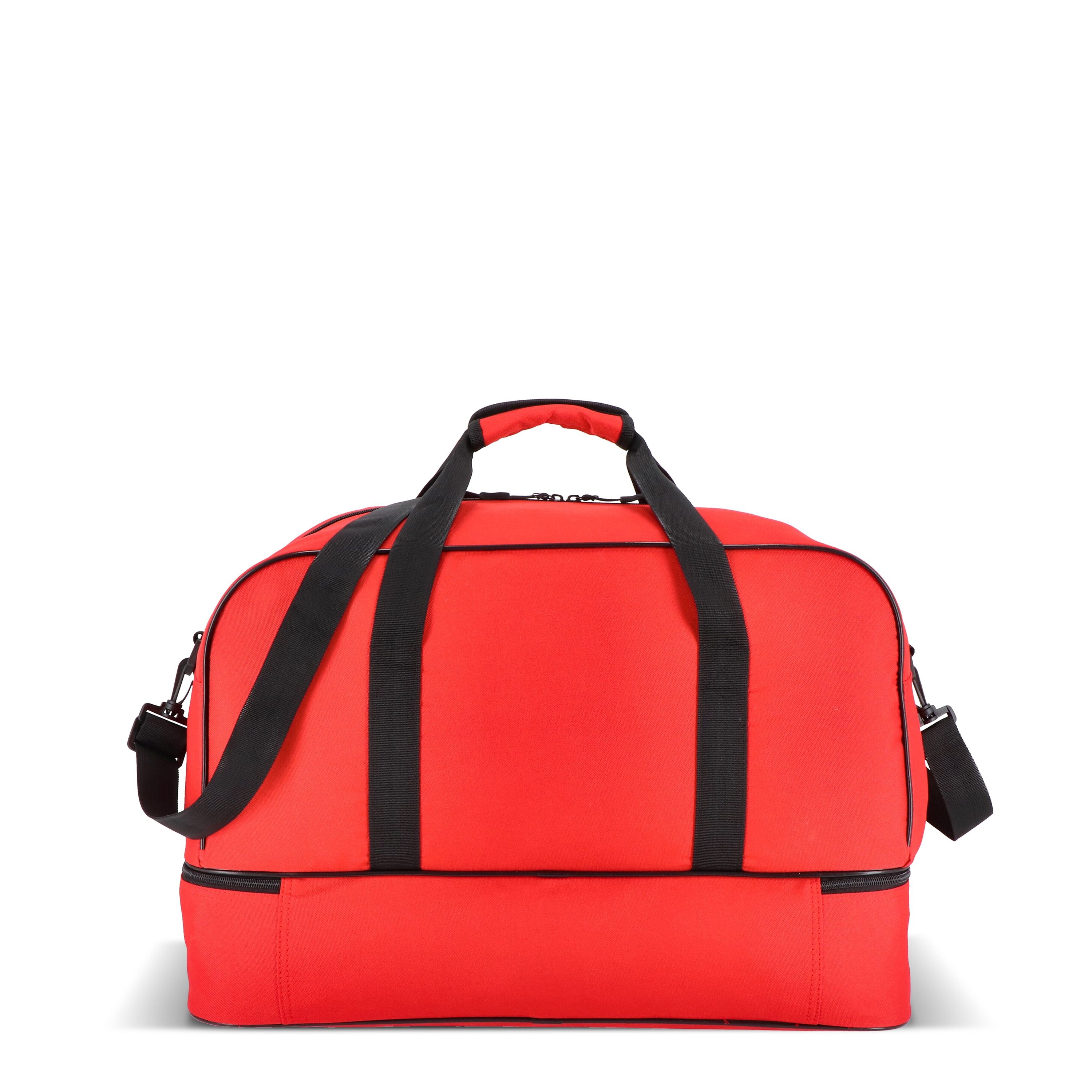 R-PET 600D Sport- und Reisetasche 55,5 x 25 x 36 cm 50 l - rot-184