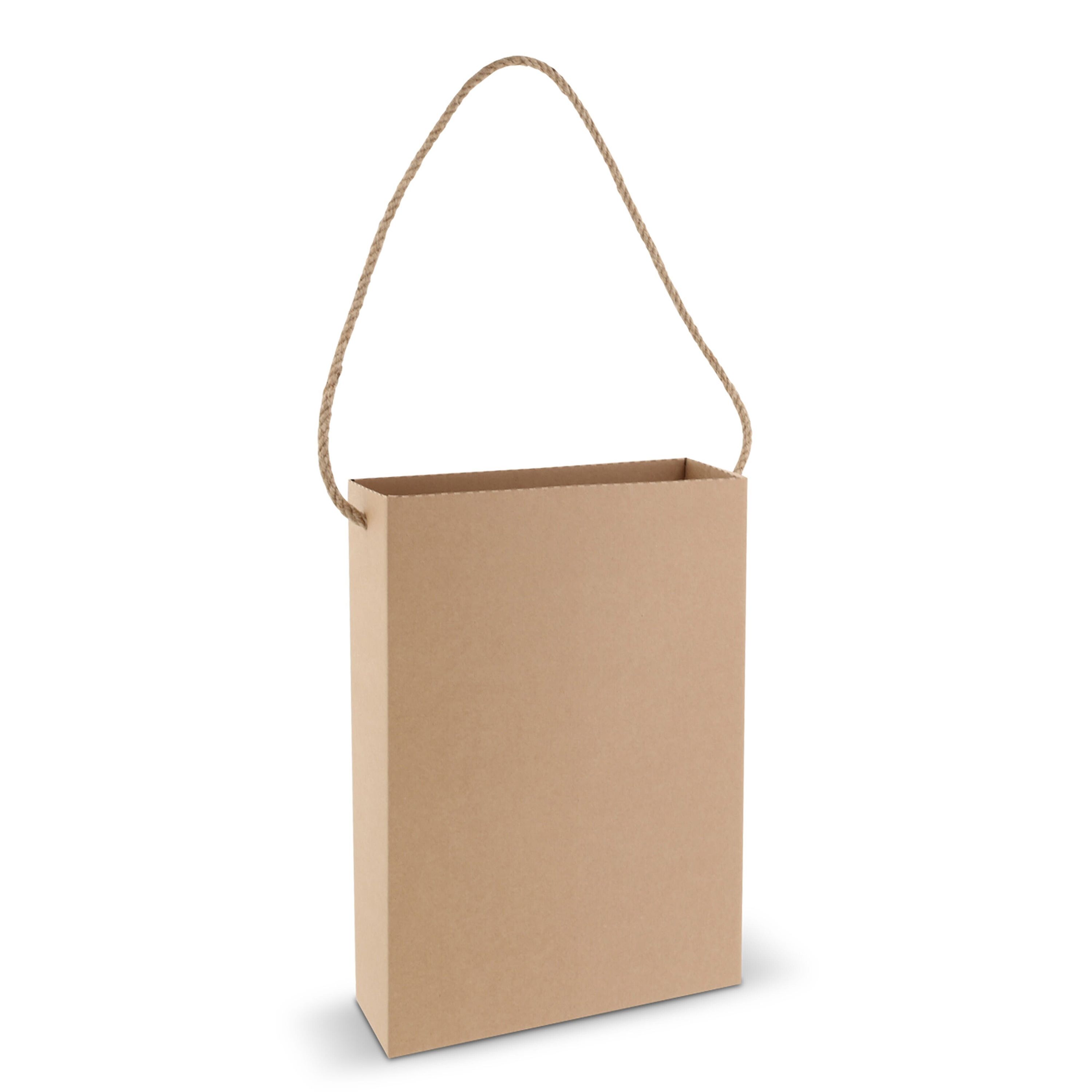 Kartontasche 24x8x32cm - braun-315