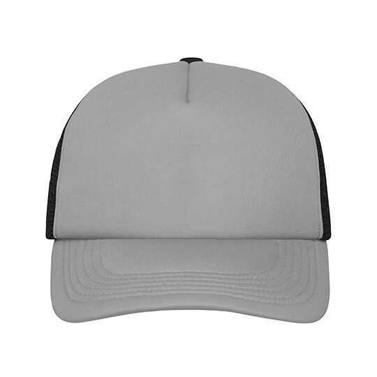 5-Panel Polyester Mesh Cap - dark grey - black-776