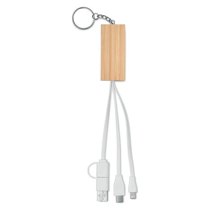 Schlüsselring mit Halter CLAUERC - holz-413