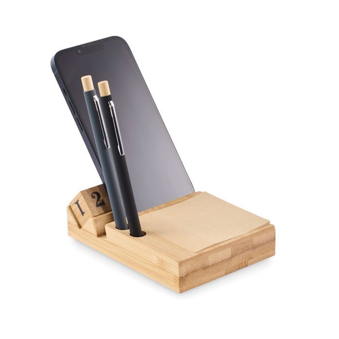 Tischkalender Bambus BOOTOP - holz-570