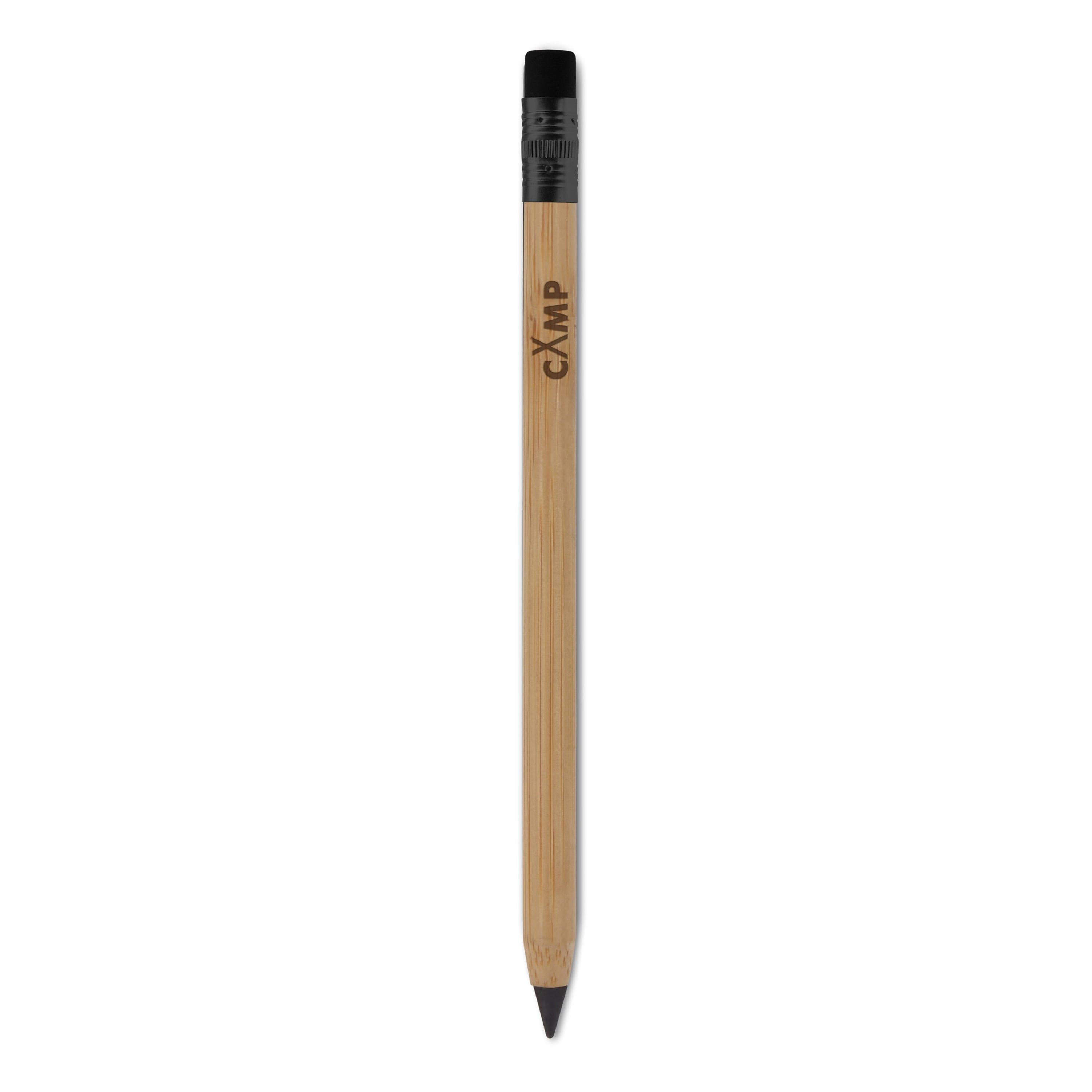 Langlebiger Bleistift mit Radiergummi - holz-402